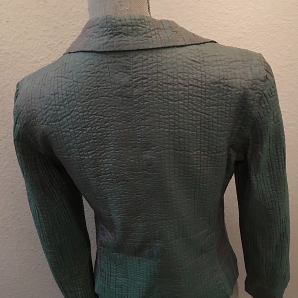 ❤️SOLD❤️Armani Collezioni purple silk blazer 6 - Picture 2 of 7